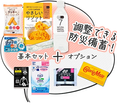 セット内容は調整が可能