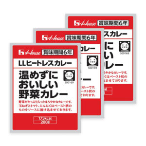 LLヒートレスカレー 3食セット