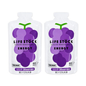LIFE STOCK エナジータイプ グレープ味 2個