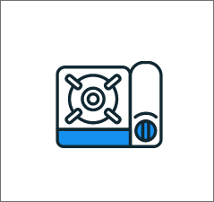 TOHOガスコンロ V-33 (推奨備品)