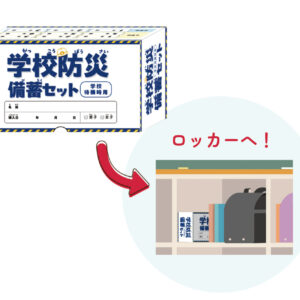 防災備蓄セット箱